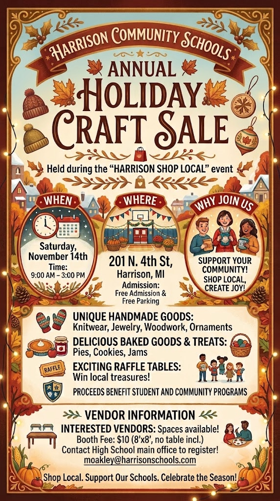 Annual Holiday Craft Sale