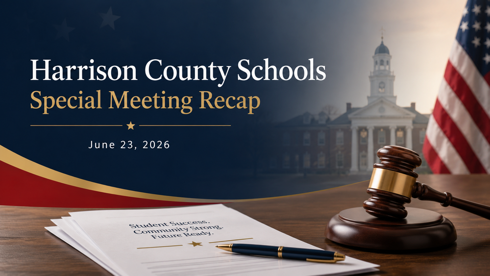Harrison County Board of Education Holds June 23 Special Meeting