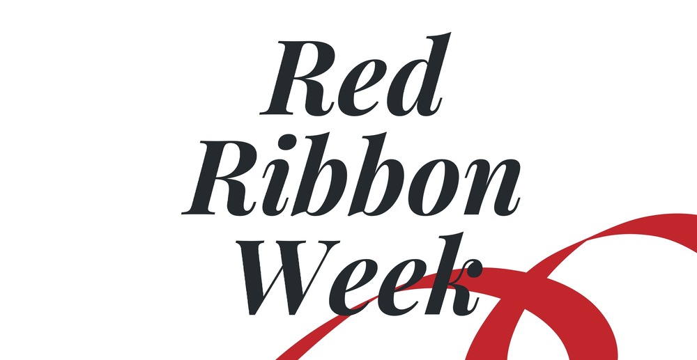 Red Ribbon Week,” with a ribbon graphic