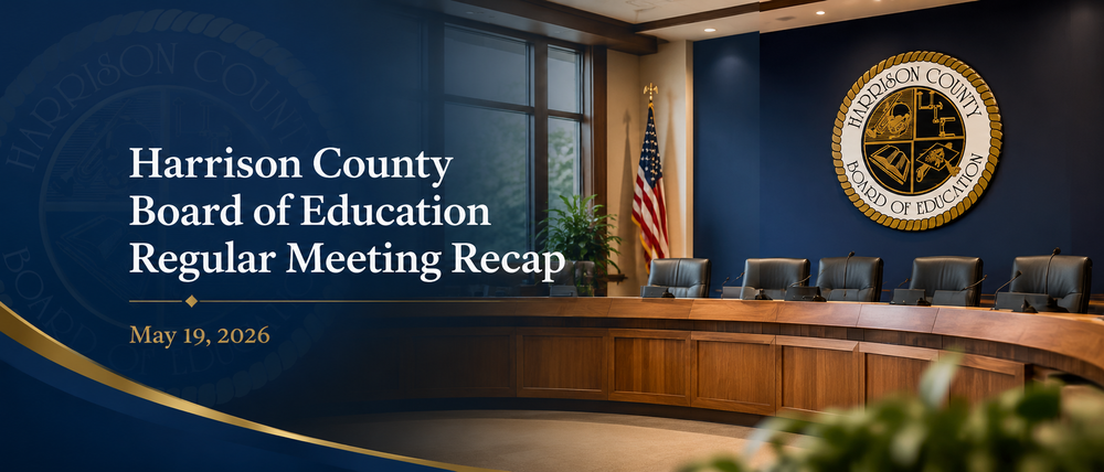Harrison County Board of Education Regular Meeting Recap - May 19, 2026