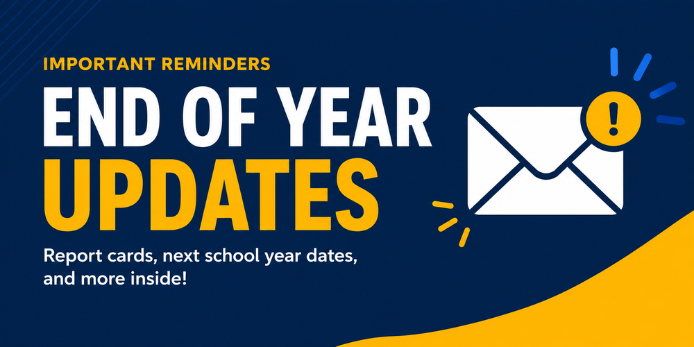 End of The Year 2026 Updates