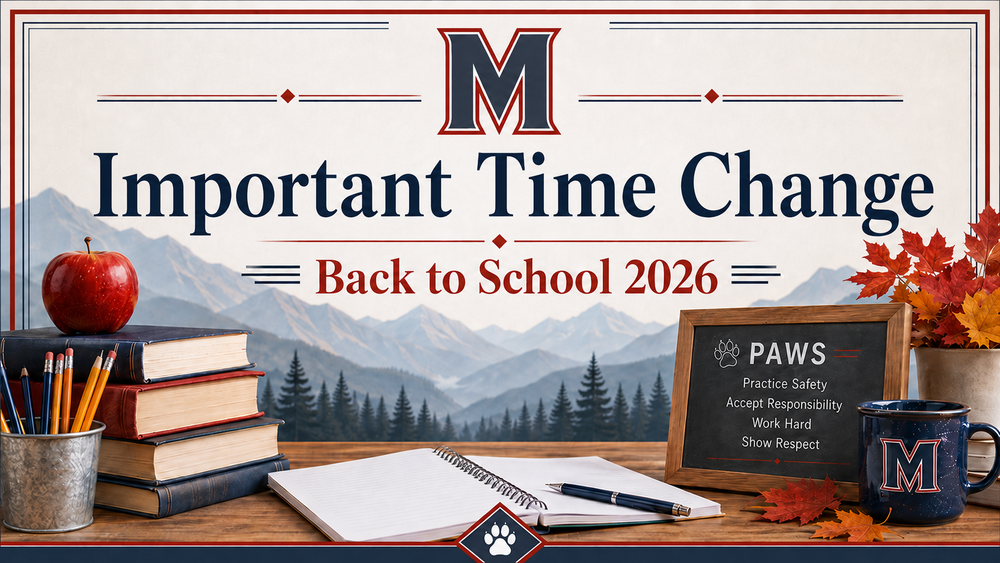 MES 2026 Important Time Change