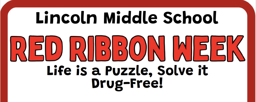 LMS Red Ribbon Week: Life is a Puzzle, Solve it Drug-Free