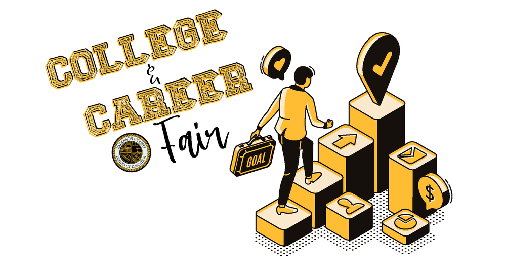 College & Career Fair” graphic. See text below for event details.