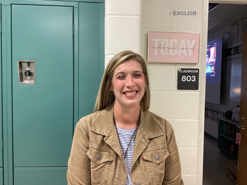 Teacher Spotlight 8th  grade representative is Mrs. Murphy 