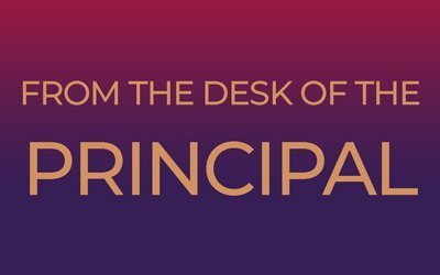 From Desk of the Principal