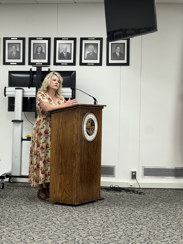 lola brown speaks to the board of education
