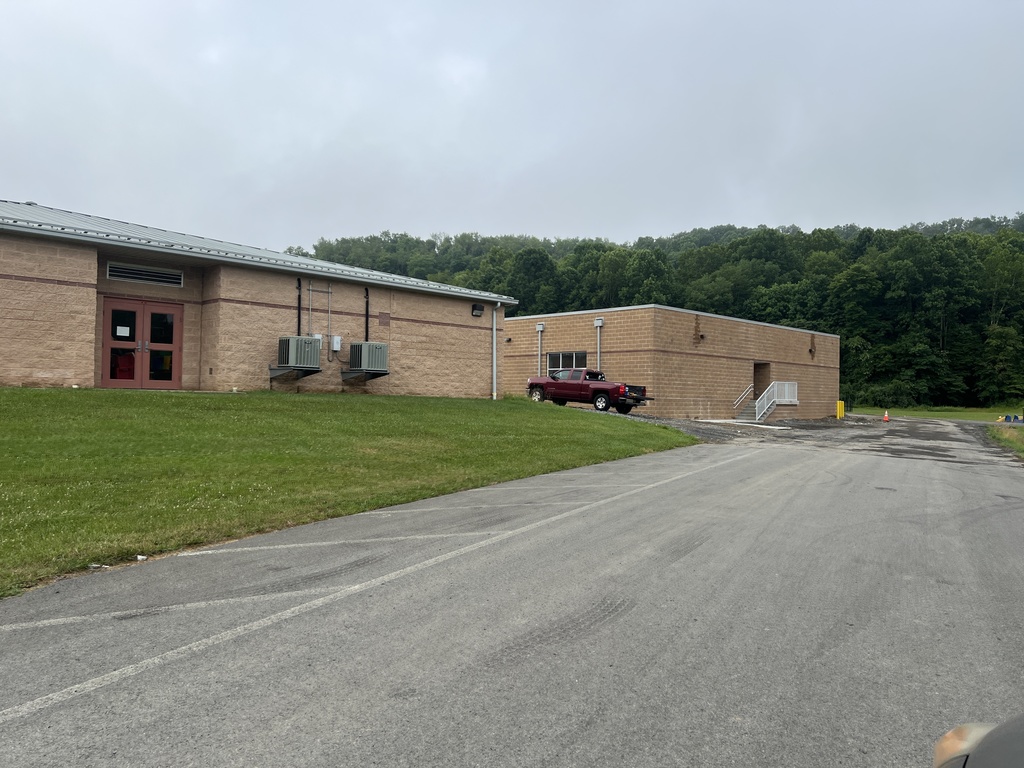 outdoor look at the new classrooms