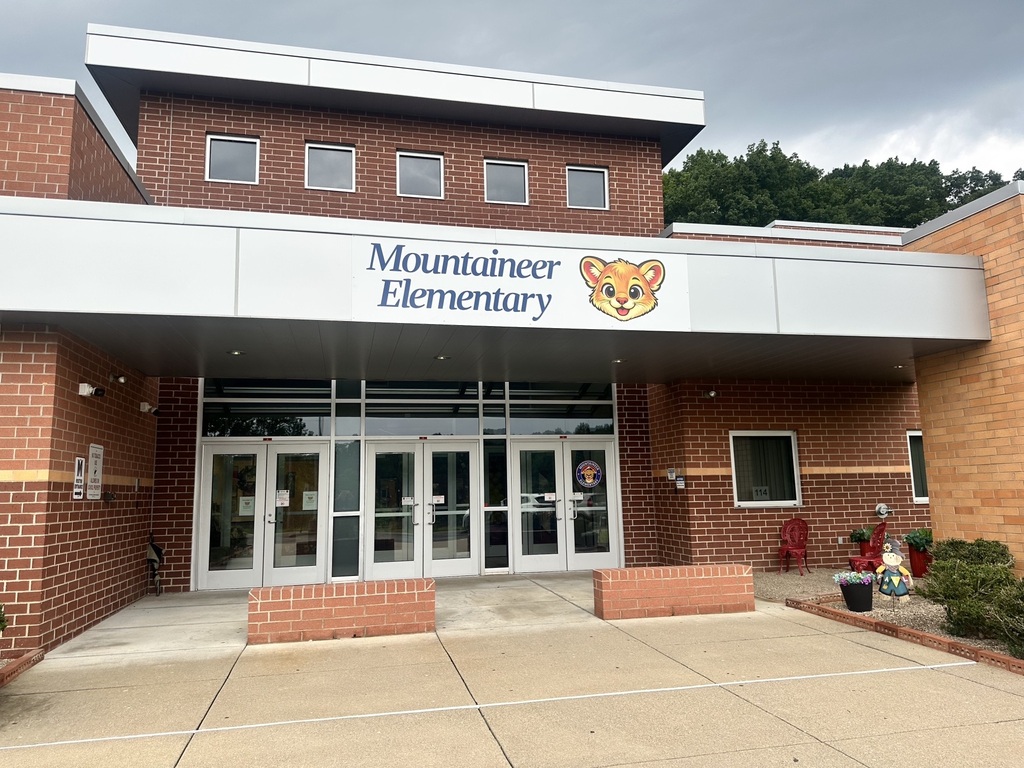 new signs at Mountaineer Elementary School