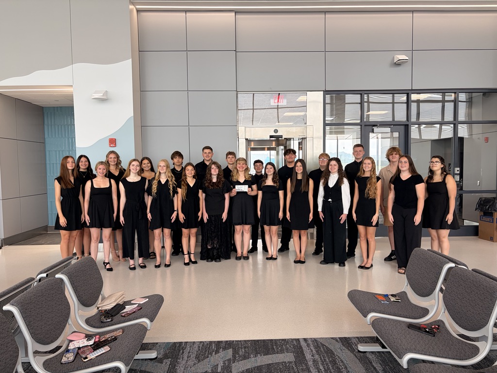 RCB Show Choir Performed at the opening of the new airport terminal