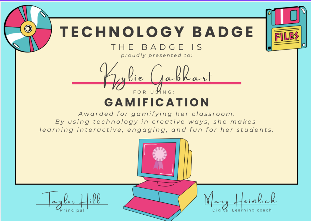 tech badge