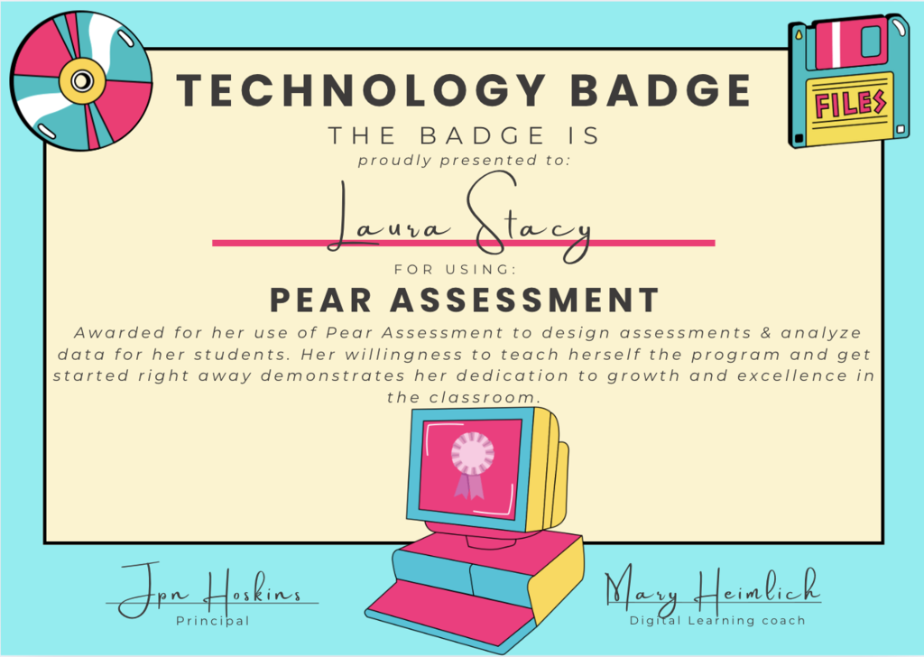 tech badge