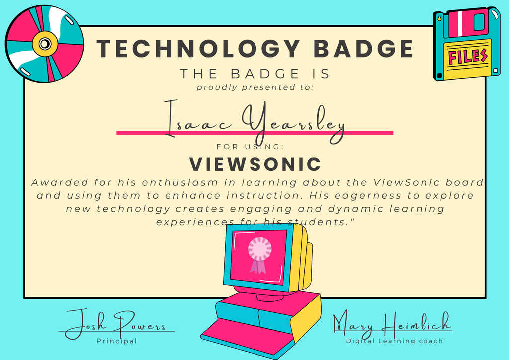 tech badge