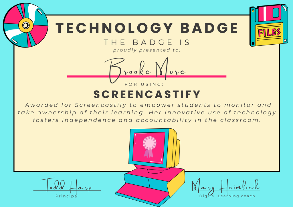 tech badge