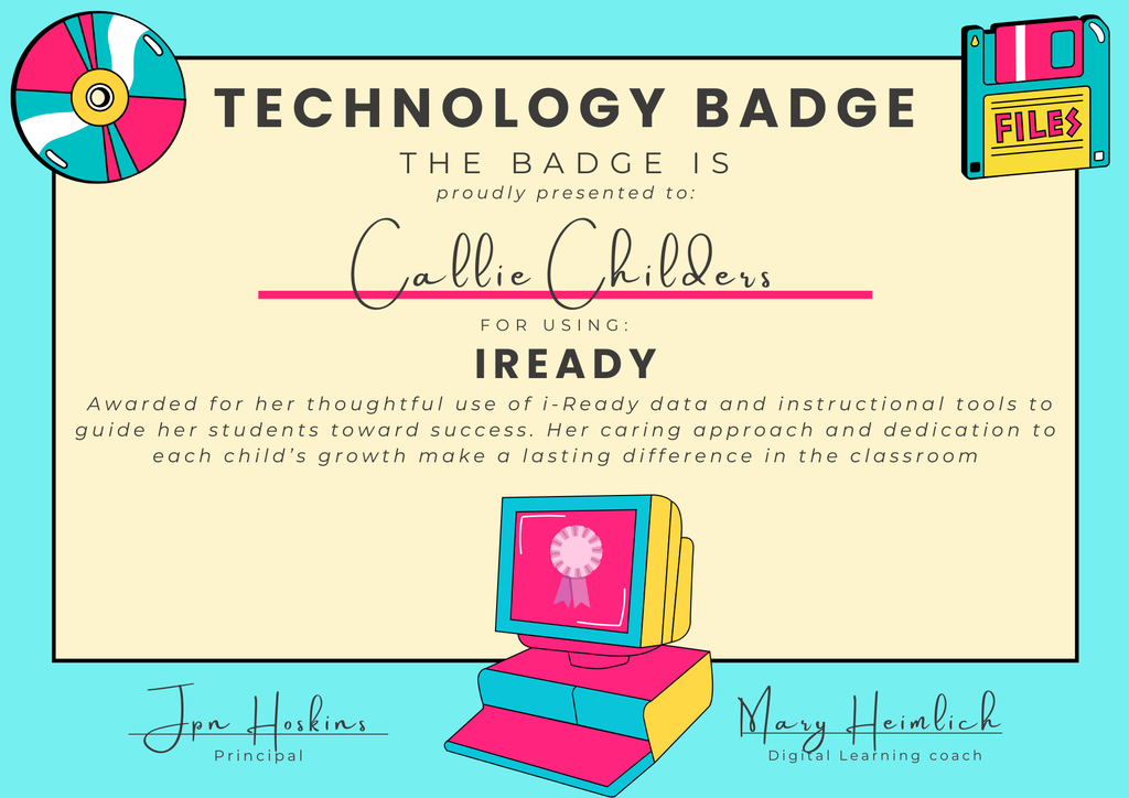 tech badge