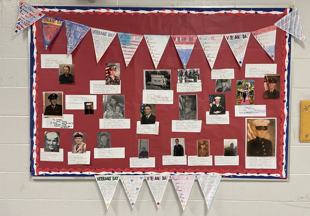Veterans Day bulletin board