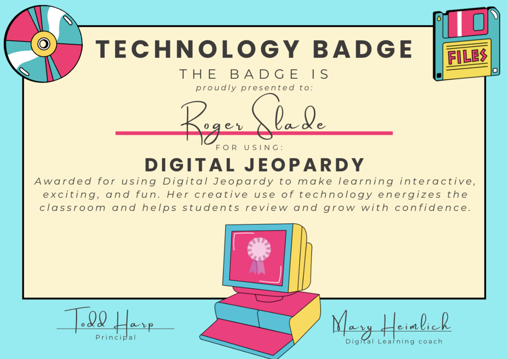 tech badge