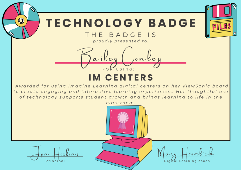 tech badge