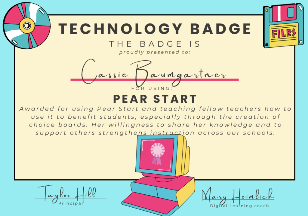 tech badge