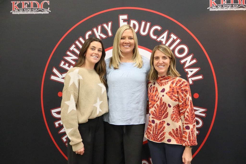 Emma Moore, Britney Northcutt, and Jesse Brown-Gear Up Student Success coaches at HCMS