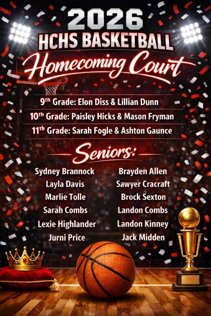 introducing the 2026 Basketball Homecoming Court!