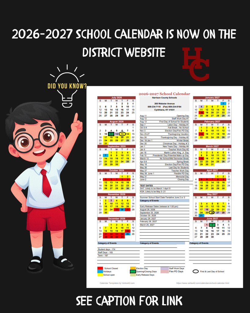 2026-2027 District Calendar