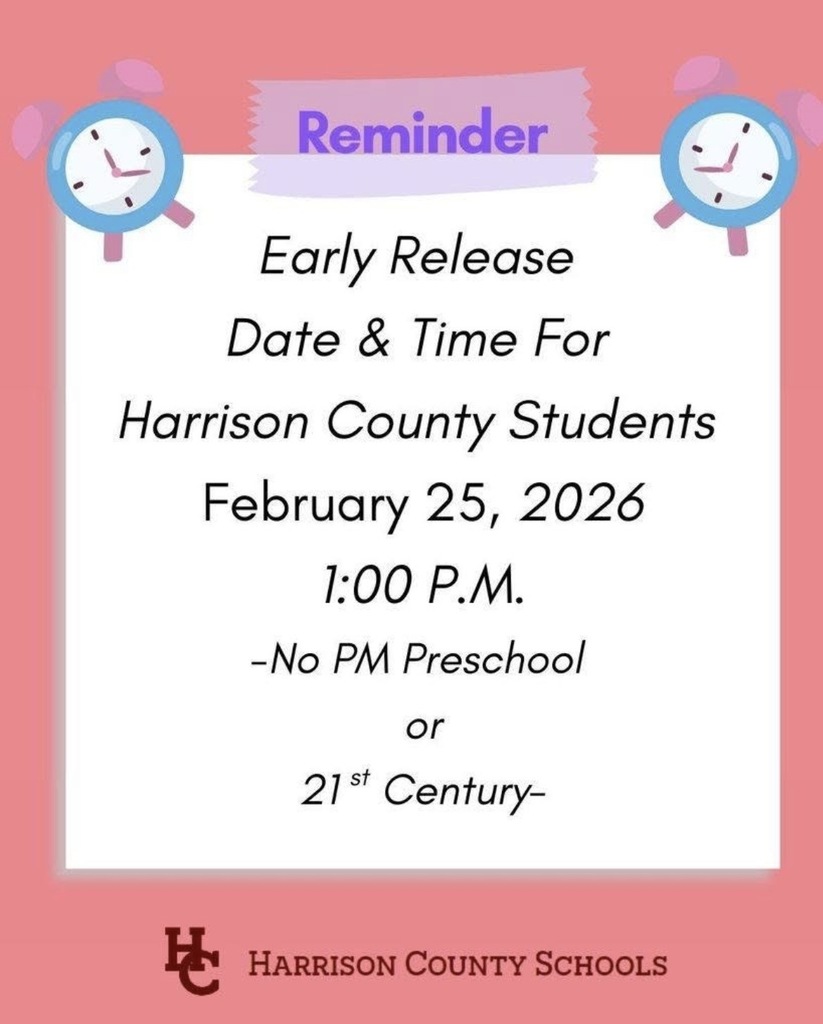 Early Release Day-February 25th