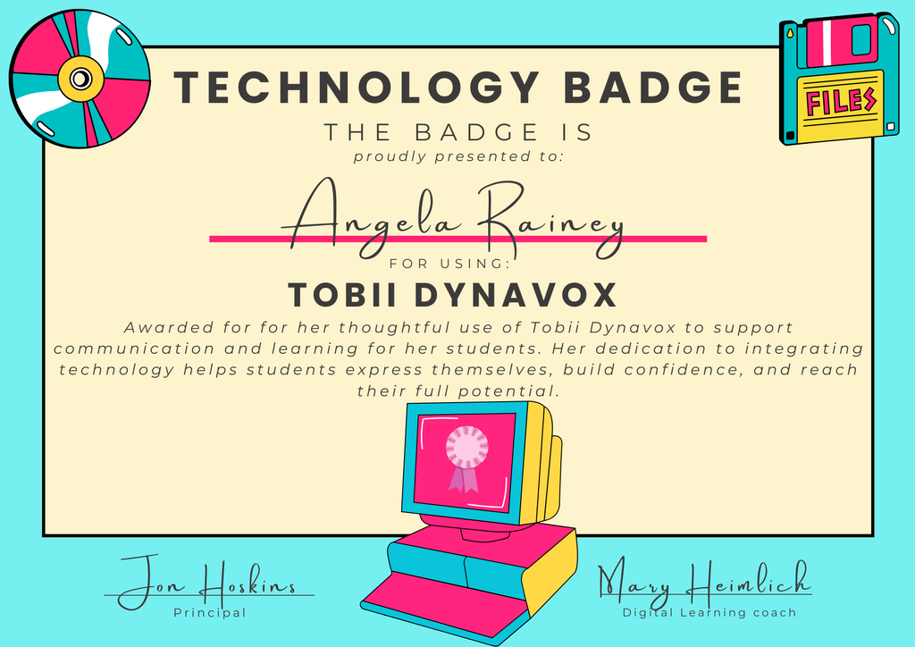 tech badge