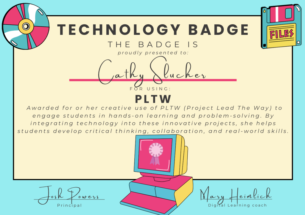 tech badge