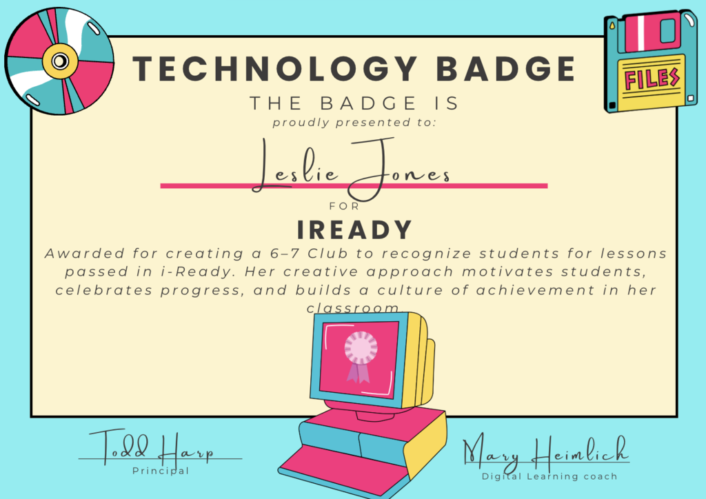 tech badge