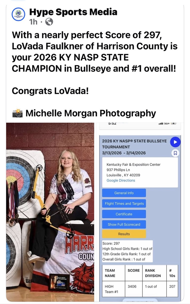 LoVada is State Champ!