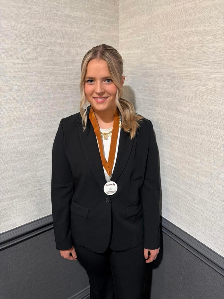 Sallie Kate finished 3rd in State Competition!