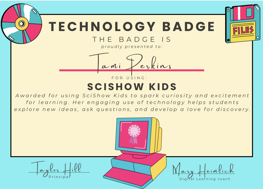 tech badge