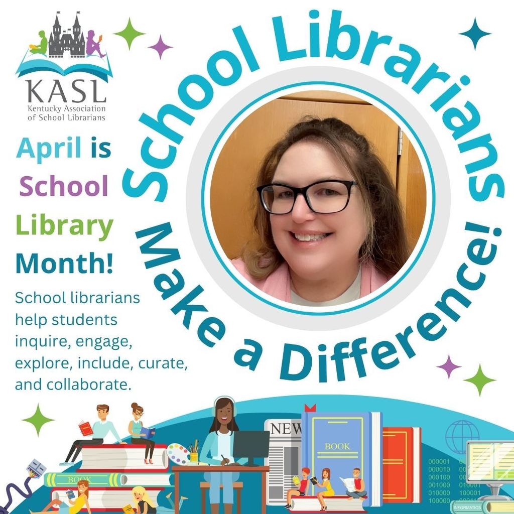 April is School Library Month
