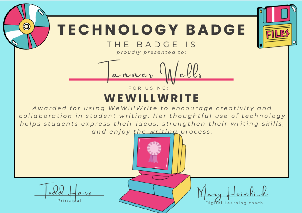 tech badge