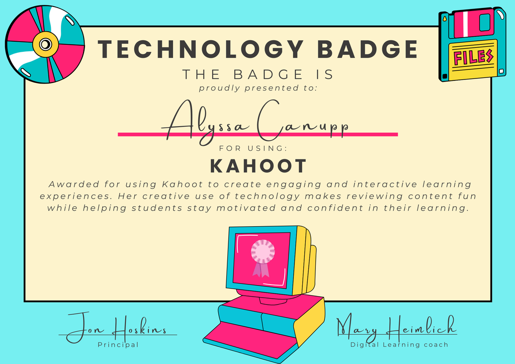 tech badge