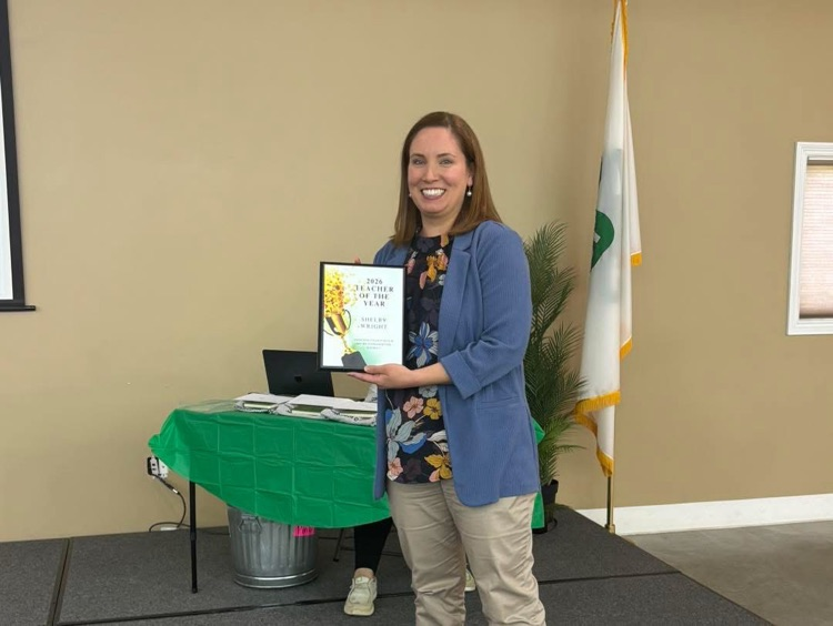 Mrs. Wright Harrison Co Conservation District Teacher of the Year