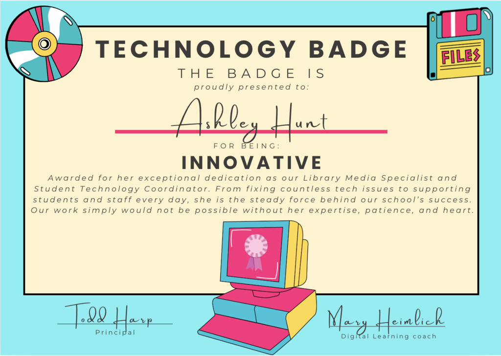 tech badge