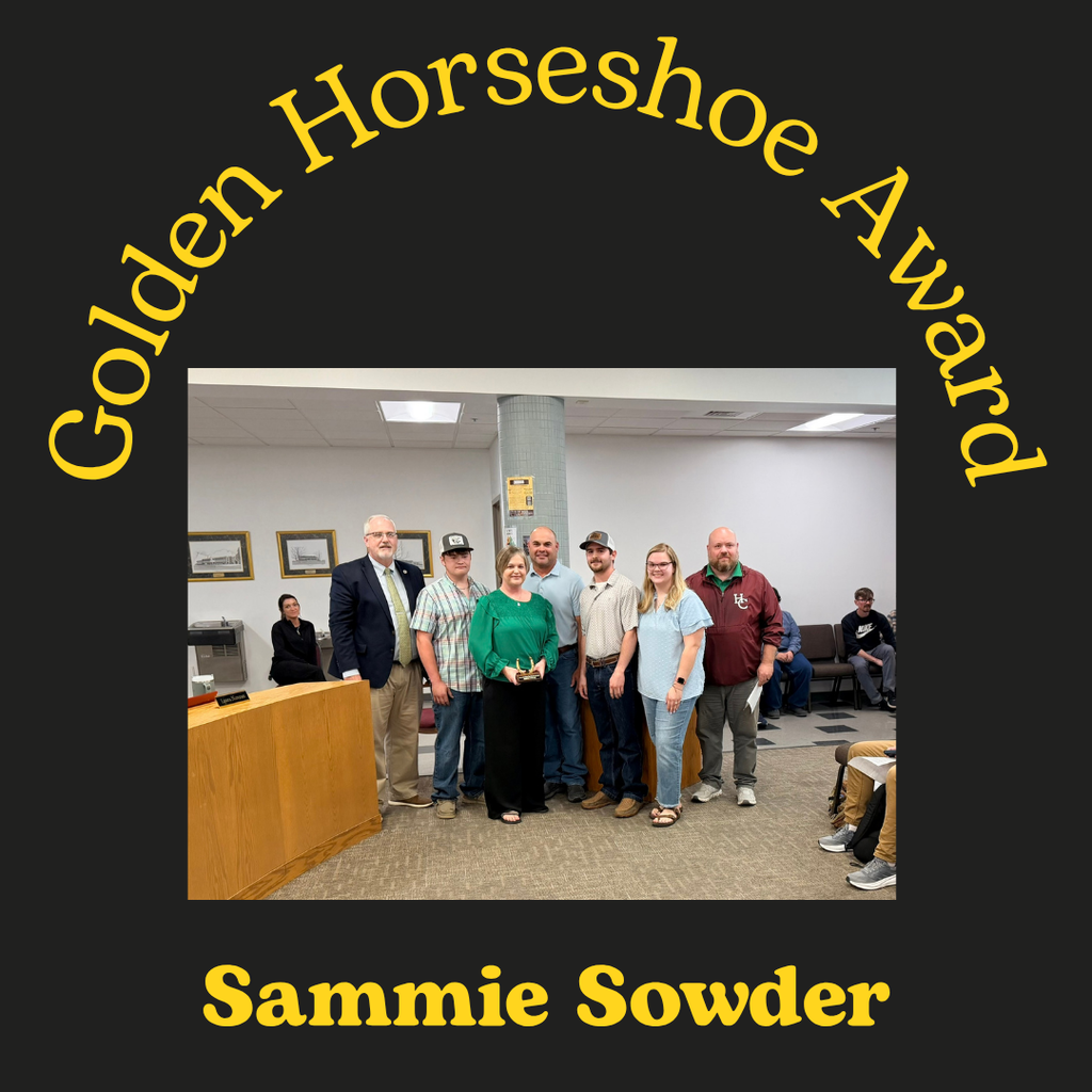 Golden Horseshoe Award- Sammie Sowder