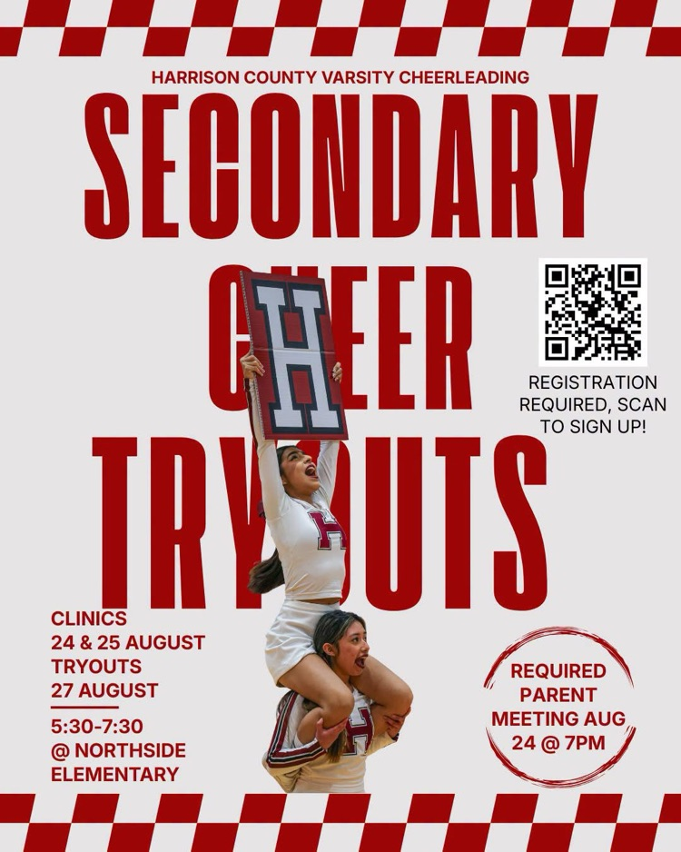 secondary cheer tryouts