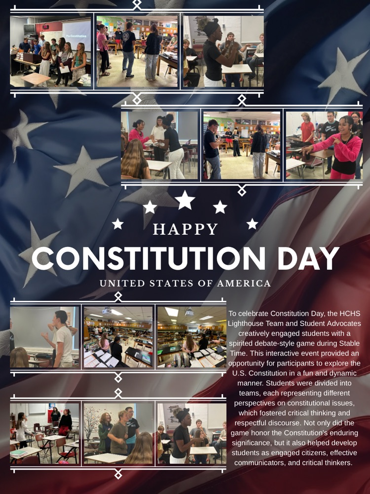 Constitution Day at HCHS