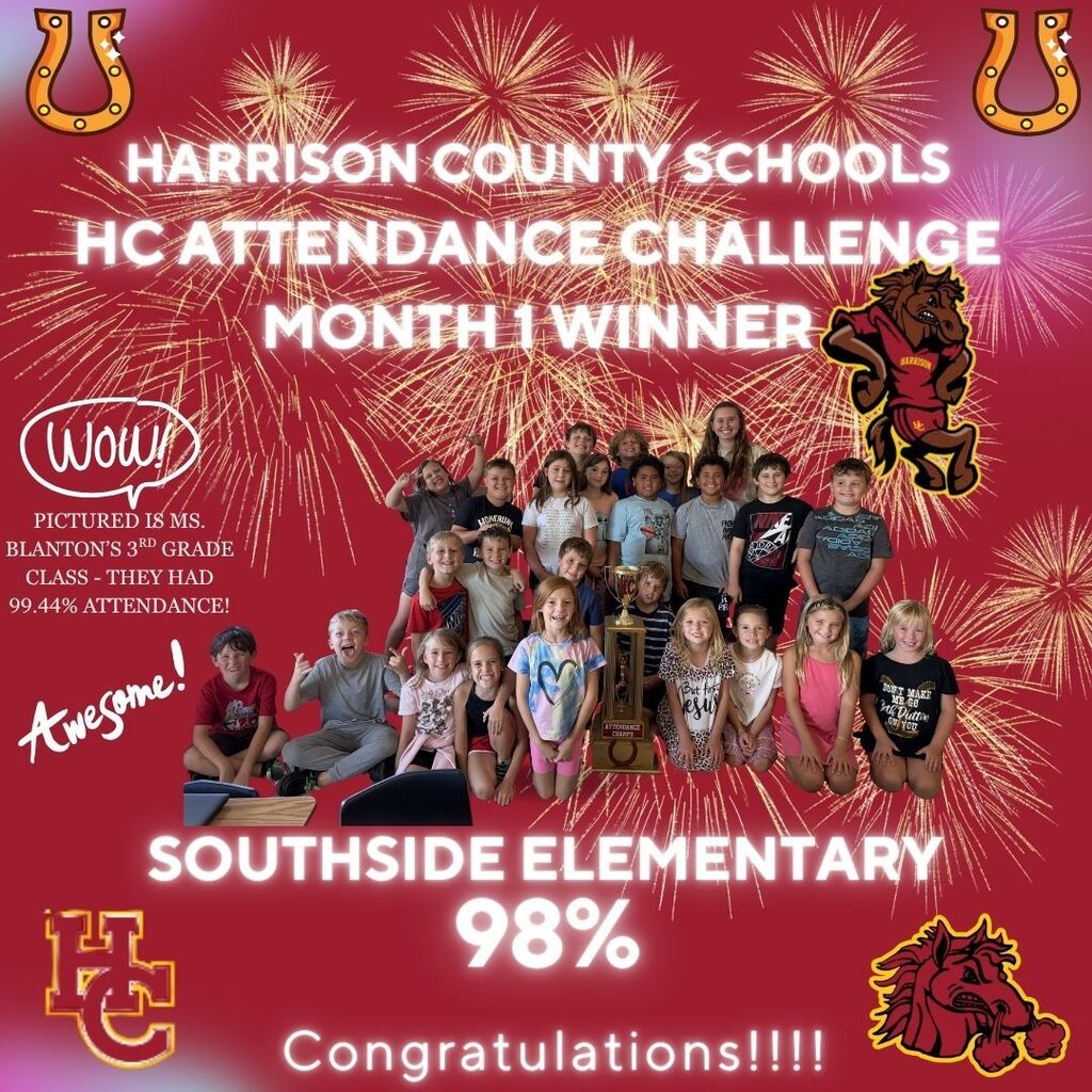 HC Attendance Challege Winners for Month 1