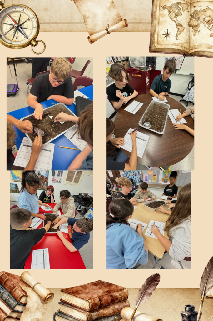 8th grade history historical artifact dig