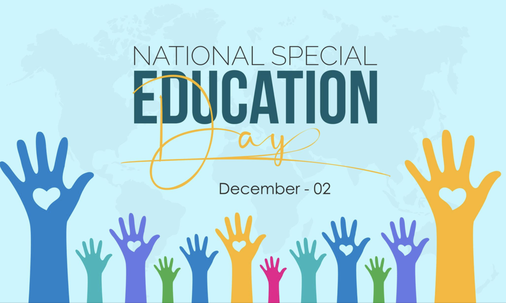 National Special Education Day graphic
