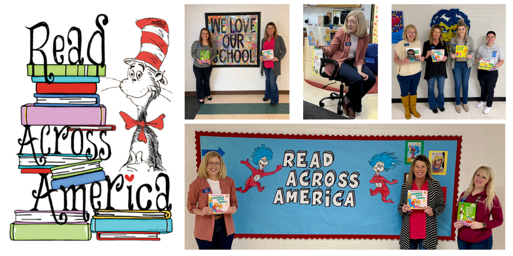 Arvest team with books