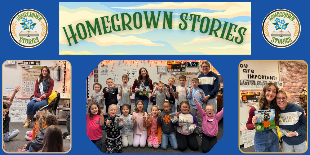 Lily and the class of 1st graders