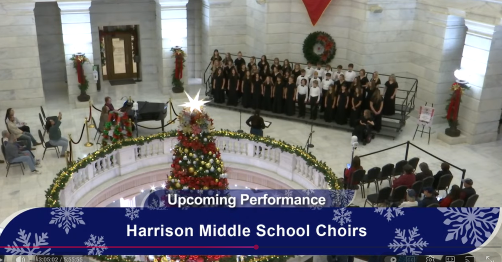HMS singers at the Capitol