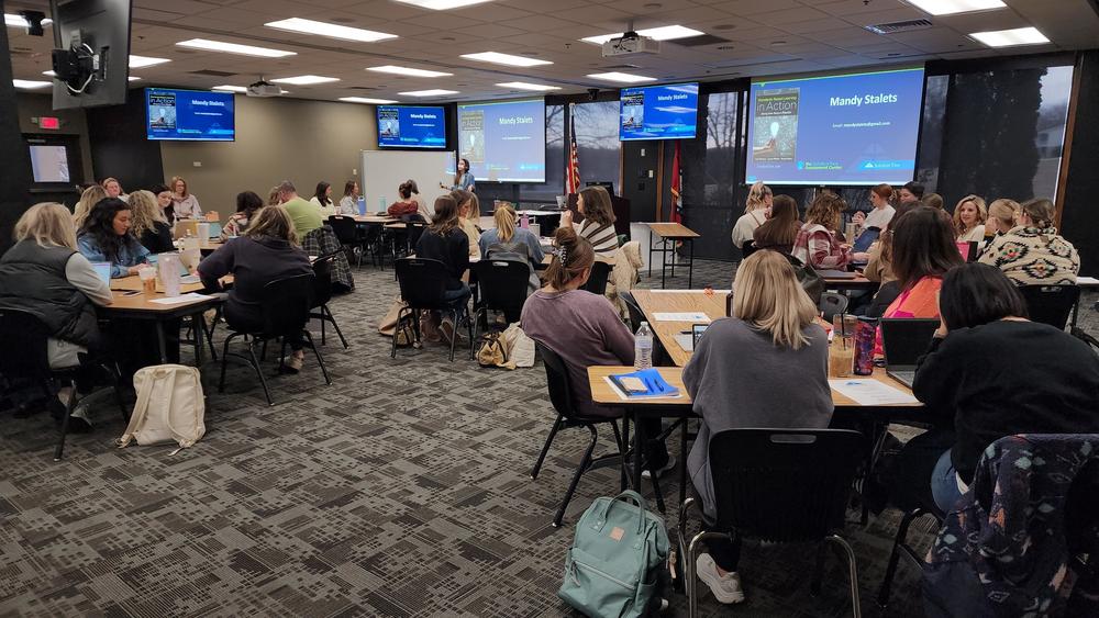 Harrison Teachers during professional development