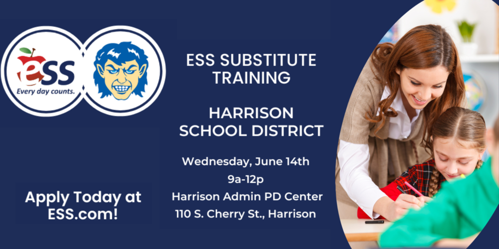 ESS Substitute Training Flyer
