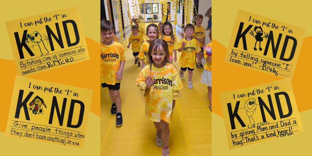 Preschool t-shirts in yellow day t-shirts